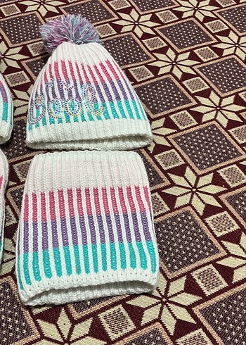 POLARİSSÜPER MODEL Örgü Bere Setiçi polarlı çokk kaliteli şık - Görsel 2