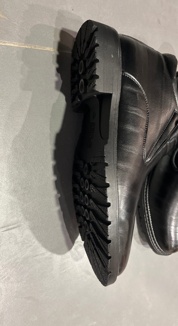 Fermuarlı Siyah Erkek içi yünlü DERİ BOT40-45 arası mevcut  - Görsel 5