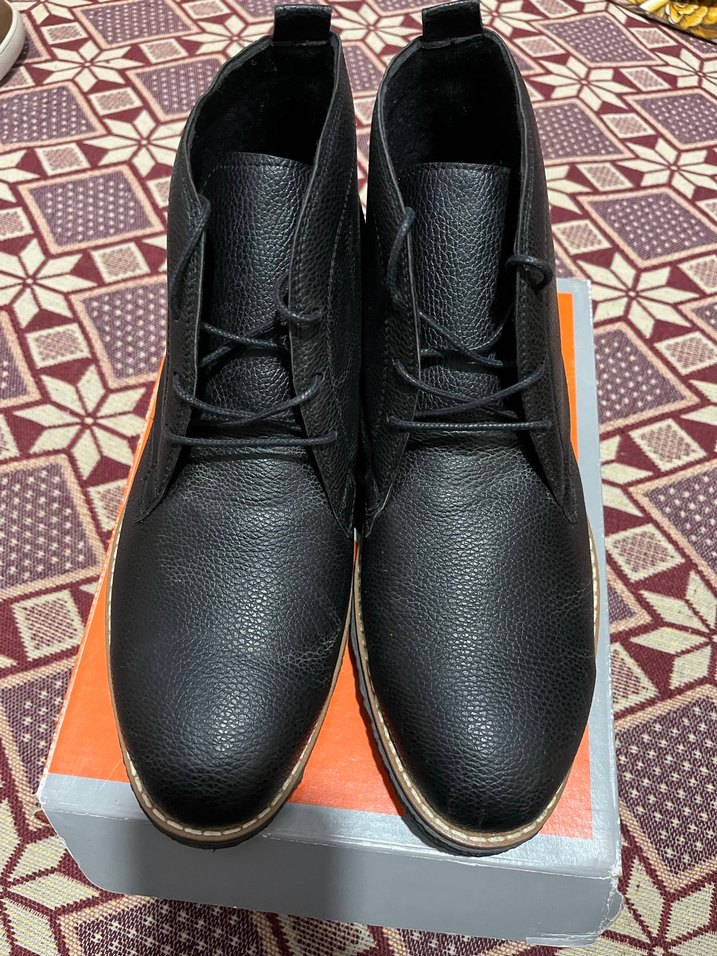 Siyah Bağcıklı Erkek Bot - Sokak Stili 43 - Görsel 2