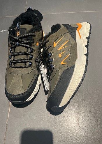 LUMBERJACK Kahverengi Gri Erkek kışlık  Spor Ayakkabı yünl - Görsel 3