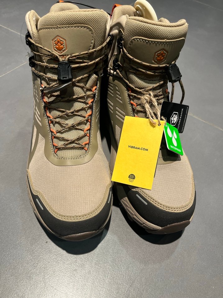 LUMBERJACKwaterproofBej Gri Outdoor Erkek Ayakkabı Velcro40 - Görsel 2