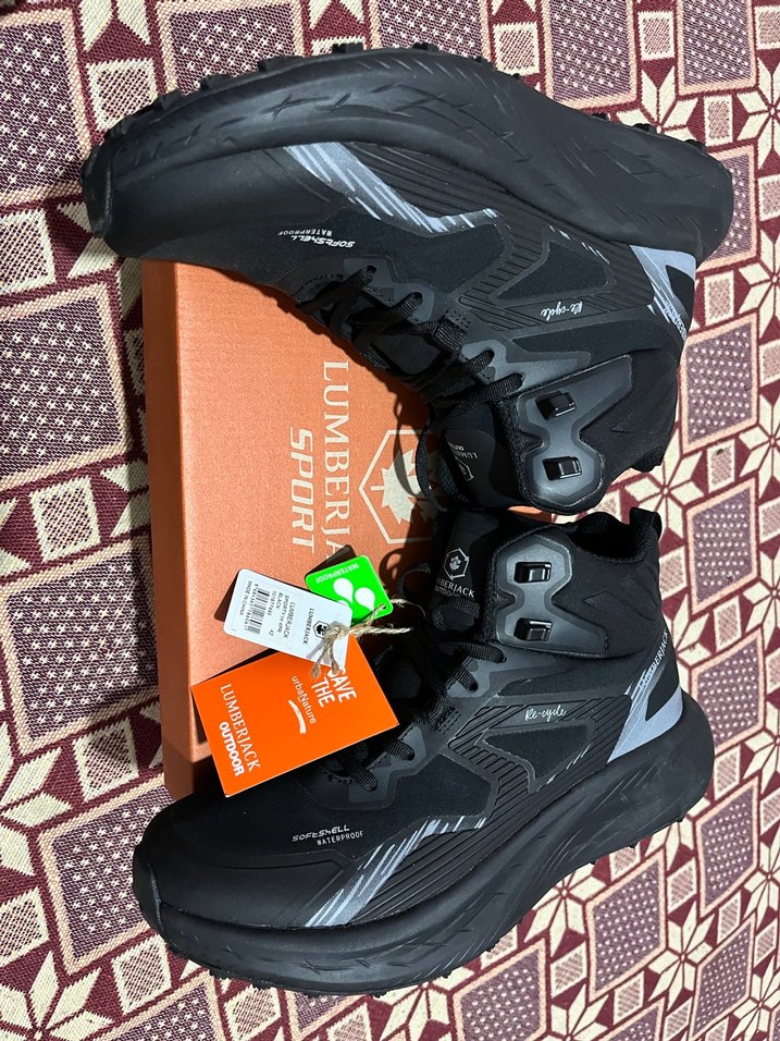 LUMBERJACKWATERPROF Siyah Erkek Süper ayakkabı ALAN KAZANIR42 - Görsel 3