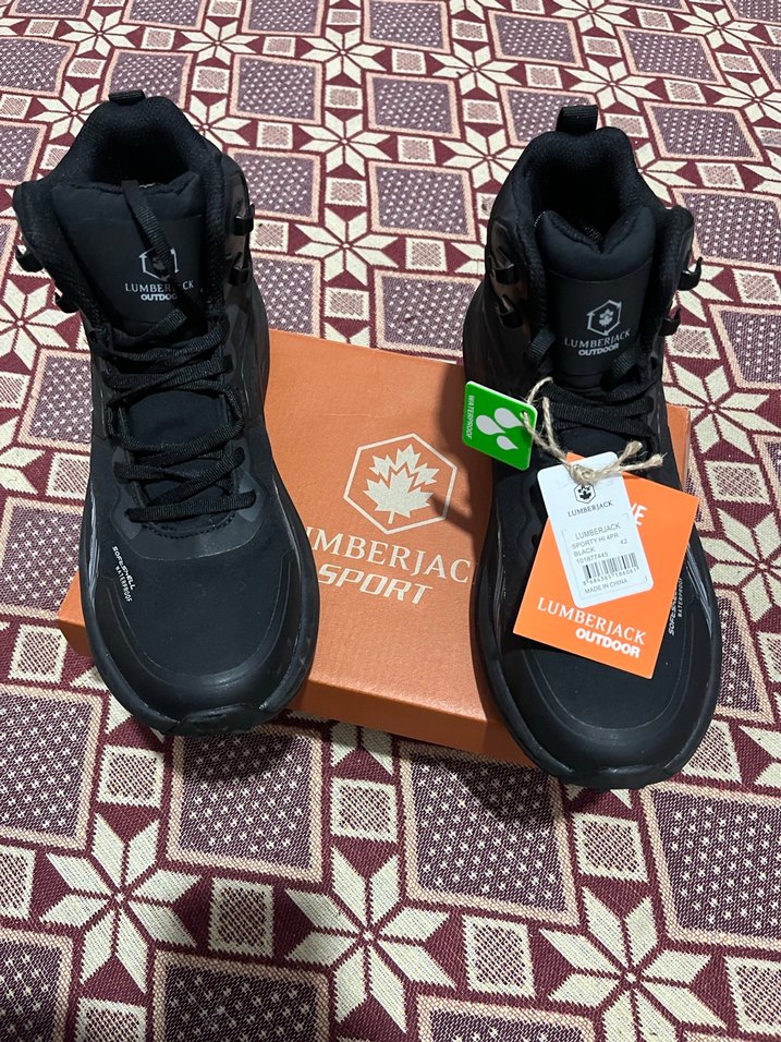 LUMBERJACKWATERPROF Siyah Erkek Süper ayakkabı ALAN KAZANIR42 - Görsel 4