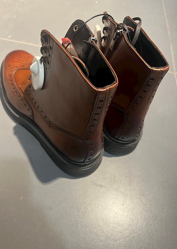 İNCİ43-45 mevcut Klasik 100/100 Deri Erkek Kahverengi Botsüper - Görsel 2