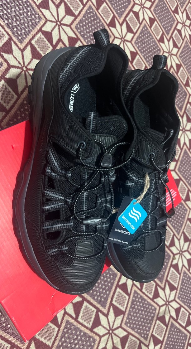 LUMBERJACK44 numaraSiyah Yılan Desenli Erkek Outdoor Ayakkabı - Görsel 2