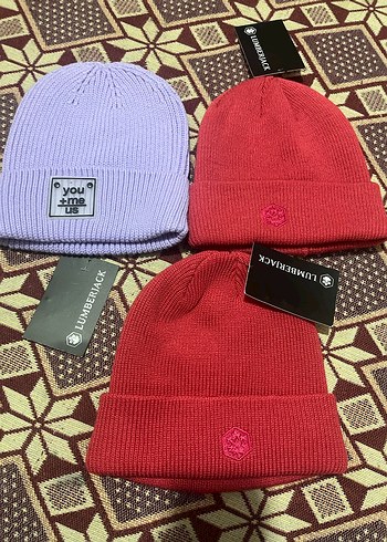 LUMBERJACK Bordo Renkli Örgü Kadın BereAdet 150 tl - Görsel 2