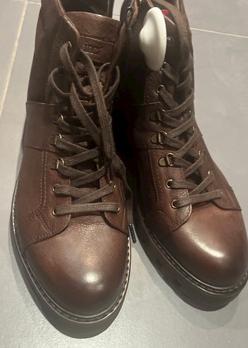 İNCİ MARKA100/100 deri Kahverengi Deri Erkek Botları42 - Görsel 2