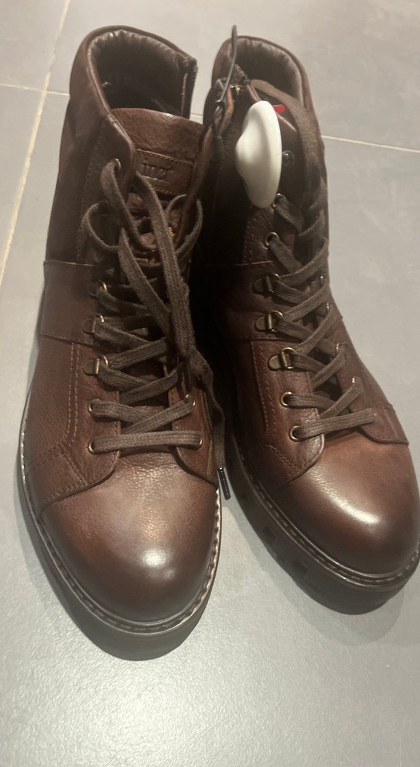 İNCİ MARKA100/100 deri Kahverengi Deri Erkek Botları42 - Görsel 2