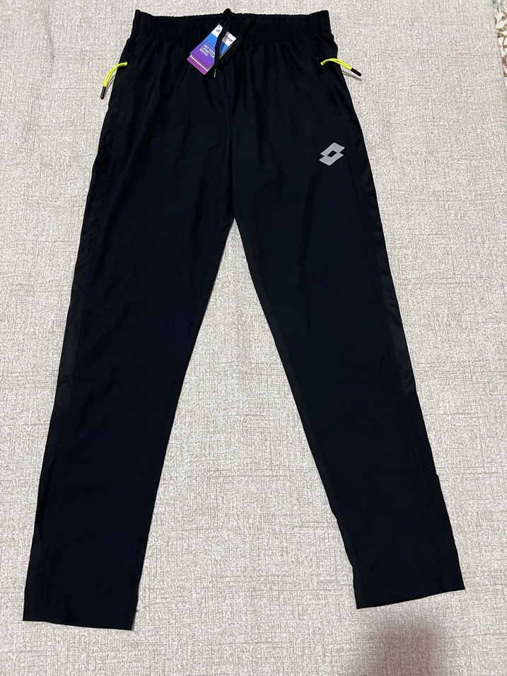 Erkek Siyah Fermuarlı Outdoor Eşofman Altı - Görsel 2