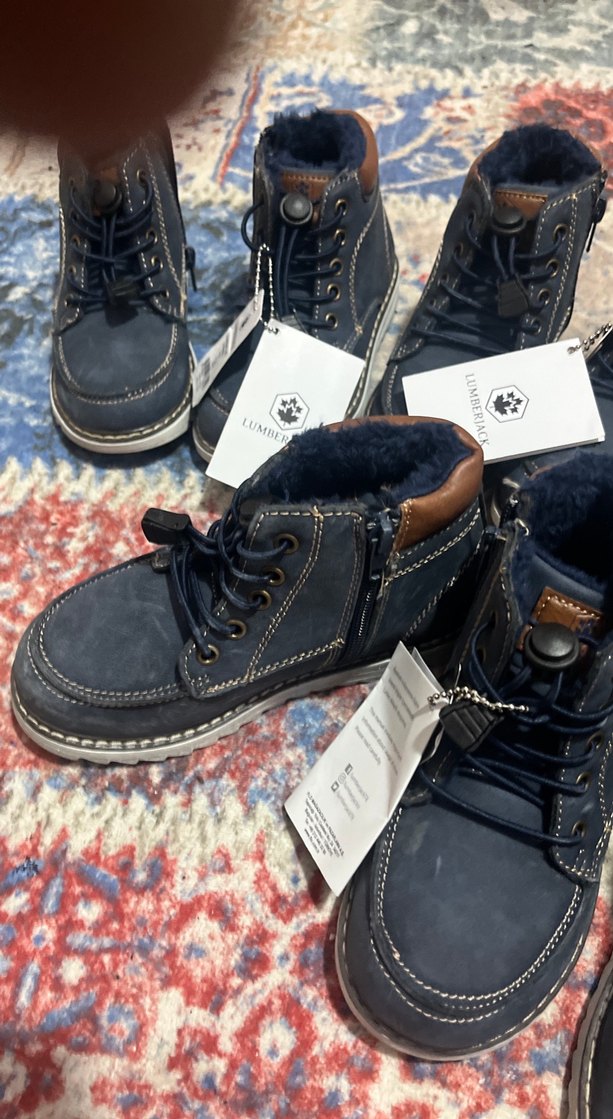 Tokalı Lacivert ErkekİÇİ YÜNLÜ Bot26-27-28-29 mevcut - Görsel 3