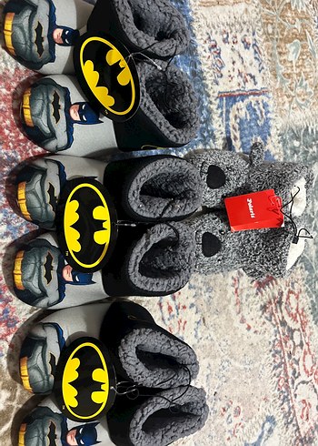 SÜPER MODEL Batman Desenli Erkek Çocuk Sıcak25-36-27-28-29 mev - Görsel 3