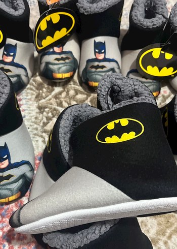 Erkek Batman Desenli Sıcak Ev Terliği24-25-26-27-28-29 mevcut - Görsel 4