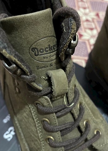 DOCKERS-Kemer Detaylı Kamuflaj Desenli Erkek Bot-Süper fiyat - Görsel 4