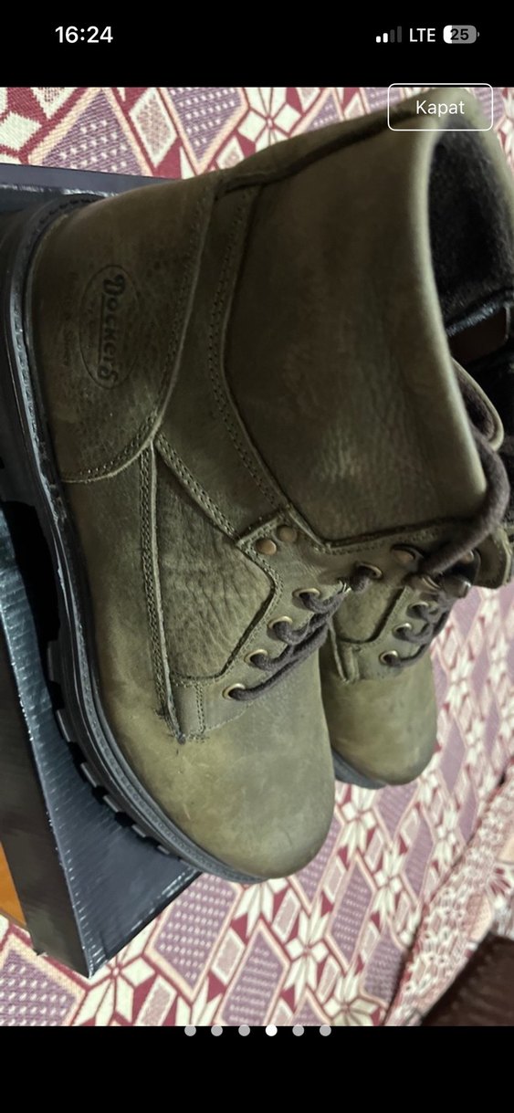 DOCKERS-Kemer Detaylı Kamuflaj Desenli Erkek Bot-Süper fiyat - Görsel 3