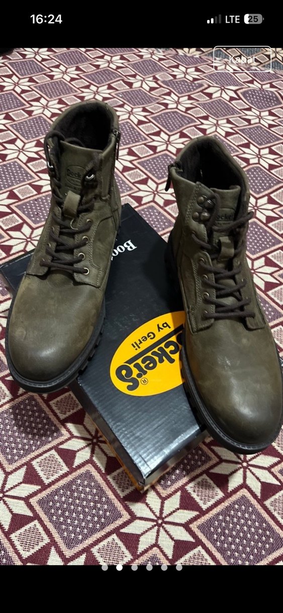 DOCKERS-Kemer Detaylı Kamuflaj Desenli Erkek Bot-Süper fiyat - Görsel 2