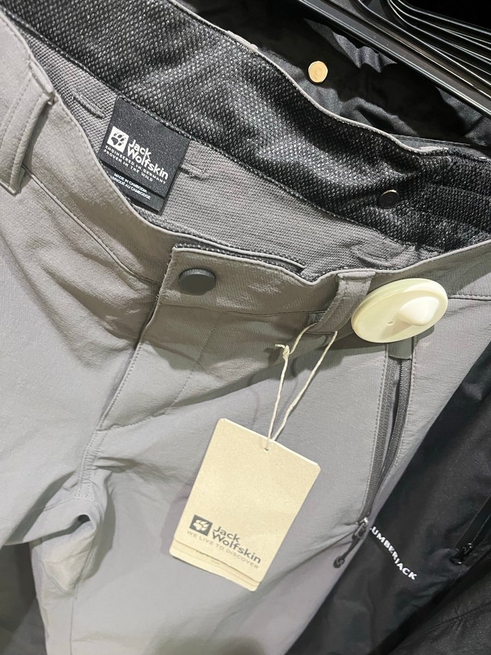 Jack Wolfskin Gri Rahat Kesim Outdoor PantolonSÜPER FİYAT-46-48 - Görsel 3