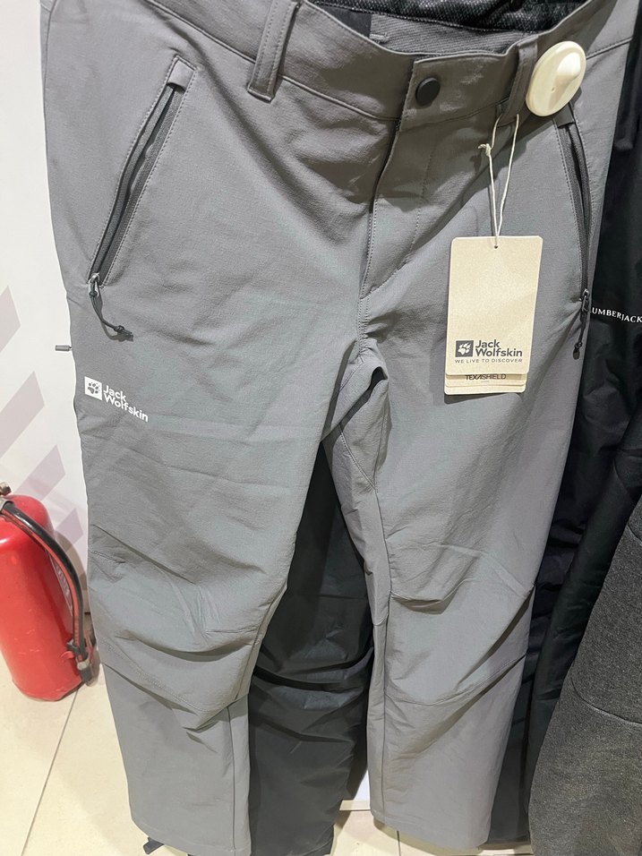 Jack Wolfskin Gri Rahat Kesim Outdoor PantolonSÜPER FİYAT-46-48 - Görsel 2