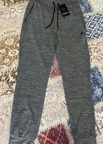 LUMBERJACK Gri Bağcıklı Erkek Eşofman AltıSBoy-1m-En:37cm - Görsel 2