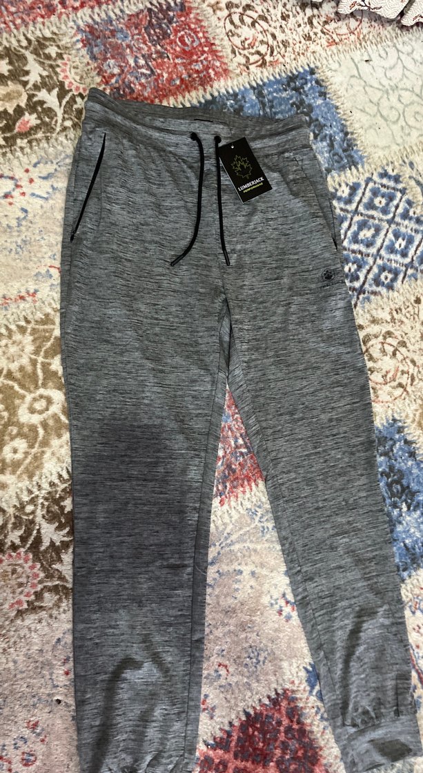 LUMBERJACK Gri Bağcıklı Erkek Eşofman AltıSBoy-1m-En:37cm - Görsel 3