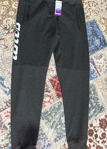 LOTTO Gri Fermuarlı Erkek Outdoor Eşofman AltıLSüper model - Görsel 3