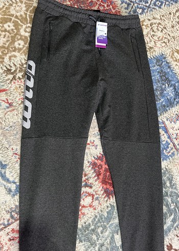 LOTTO Gri Fermuarlı Erkek Outdoor Eşofman AltıLSüper model - Görsel 2