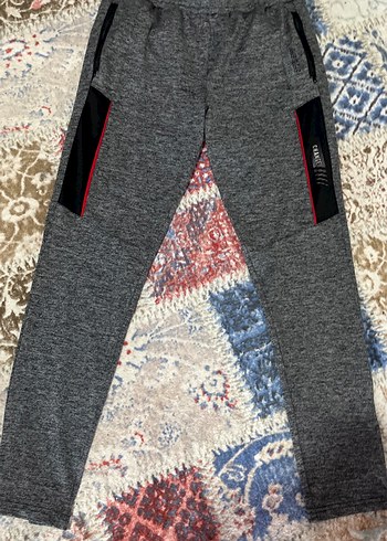 KİNETİX-Gri Fermuarlı Erkek Spor Eşofman AltıS-L-XXLBol kesim - Görsel 2