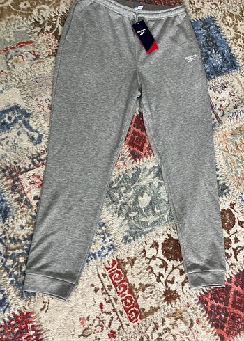 Reebok Gri Kadın Pamuklu Rahat Kesim EşofmanLboy:97 En:39 - Görsel 3