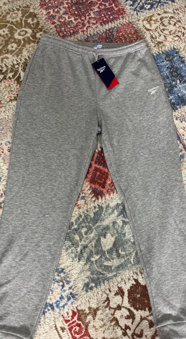 Reebok Gri Kadın Pamuklu Rahat Kesim EşofmanLboy:97 En:39 - Görsel 2