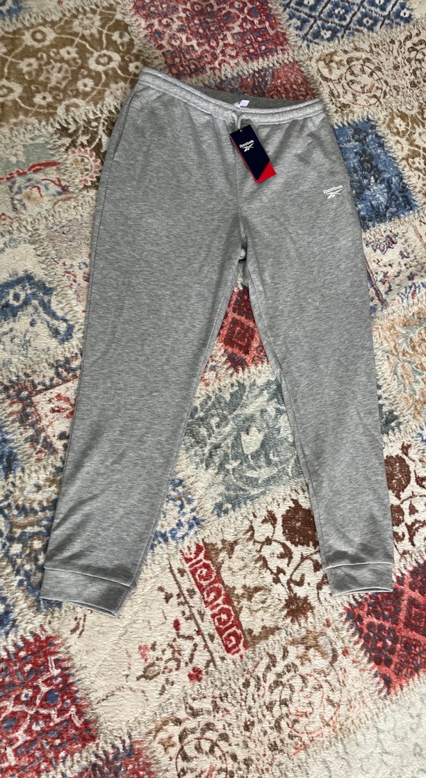 Reebok Gri Kadın Pamuklu Rahat Kesim EşofmanLboy:97 En:39 - Görsel 3