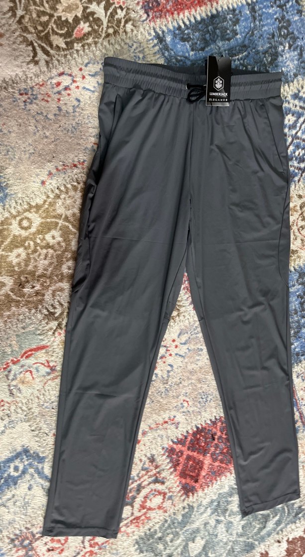 LUMBERJACK-Gri Erkek Spor Kemerli Rahat Eşofman-L-XlMevcut - Görsel 3