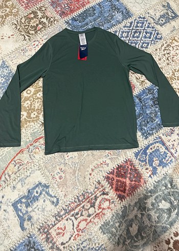 Reebok-MErkek Uzun Kollu Fitted Sweatshirtboy:65 omuz:40cm - Görsel 3