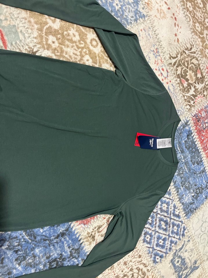 Reebok-MErkek Uzun Kollu Fitted Sweatshirtboy:65 omuz:40cm - Görsel 2