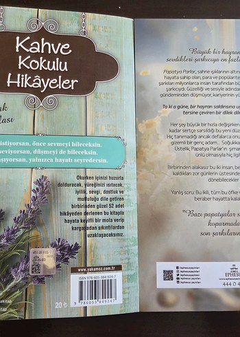  Kahve Kokulu Hikayeler & Bir Papatya Şarkısı İkili Kitap Set