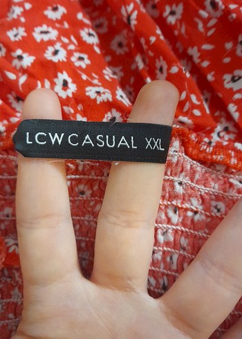 Kırmızı Bağcıklı Mini Bohem Elbise - Görsel 3