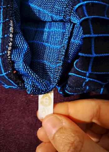 Erkek Bebek Mavi Baskılı Kısa Kollu Takım - Görsel 2