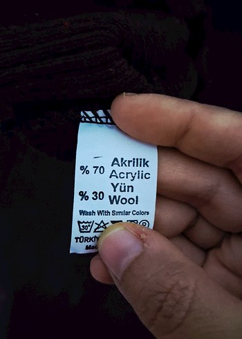 Bordo Kadın Boğazlı Triko Kazak - Görsel 2