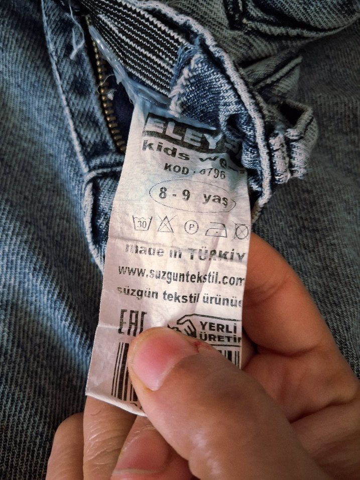 Kız çocugu pantolon - Görsel 2