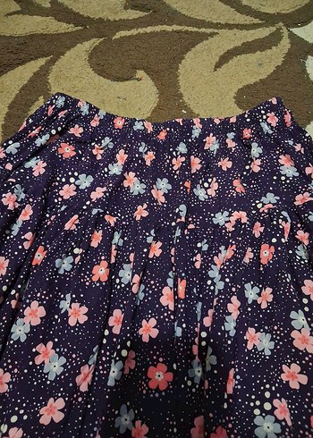 Kadın çiçekli şalvar - Görsel 2