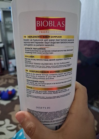 Bioblas nemlendirici şampuan - Görsel 2