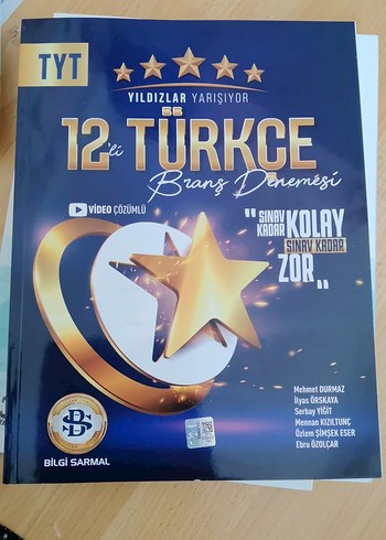 TYT 12'li Türkçe Branş Denemesi Kitabı