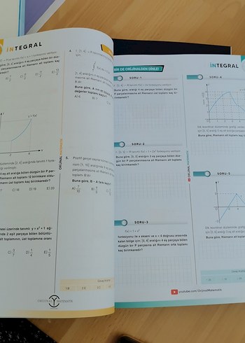 Beden TYT-AYT Orijinal Matematik İntegral Eğitim Seti