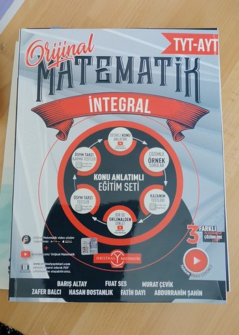 TYT-AYT Orijinal Matematik İntegral Eğitim Seti