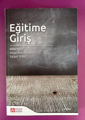 Eğitime Giriş - Hasan Basri Memduhoğlu, Kürşad Yılmaz