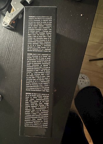 Marshall Motif II Kablosuz Kulaklık Siyah - Görsel 4