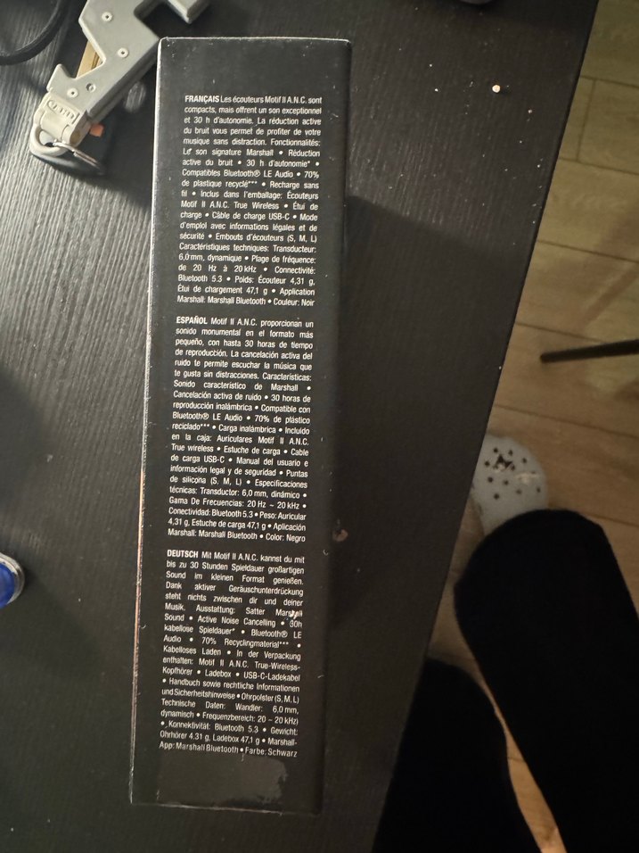 Marshall Motif II Kablosuz Kulaklık Siyah - Görsel 4