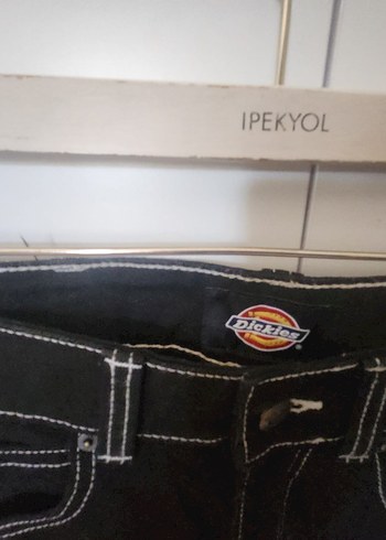 34 Beden dickies marka Siyah straight fit Denim Pantolon