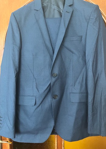 Lacivert Düğmeli Erkek Ceket, - Görsel 7