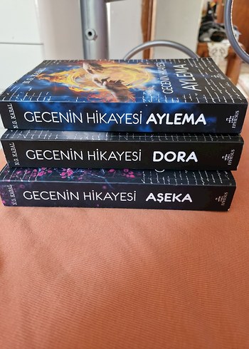 Gecenin Hikayesi Roman Serisi - Aylema, Dora, Aşeka