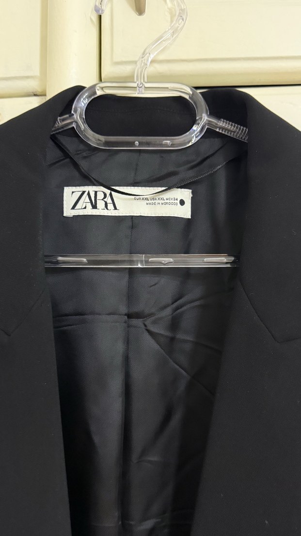 Zara siyah blazer ceket - Görsel 2