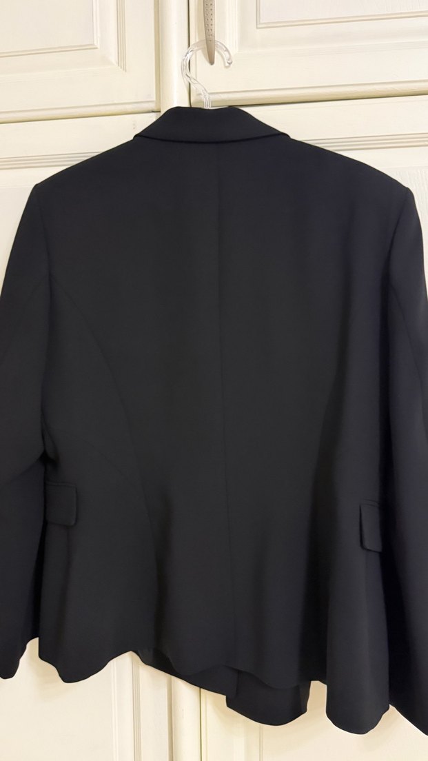 Zara siyah blazer ceket - Görsel 4